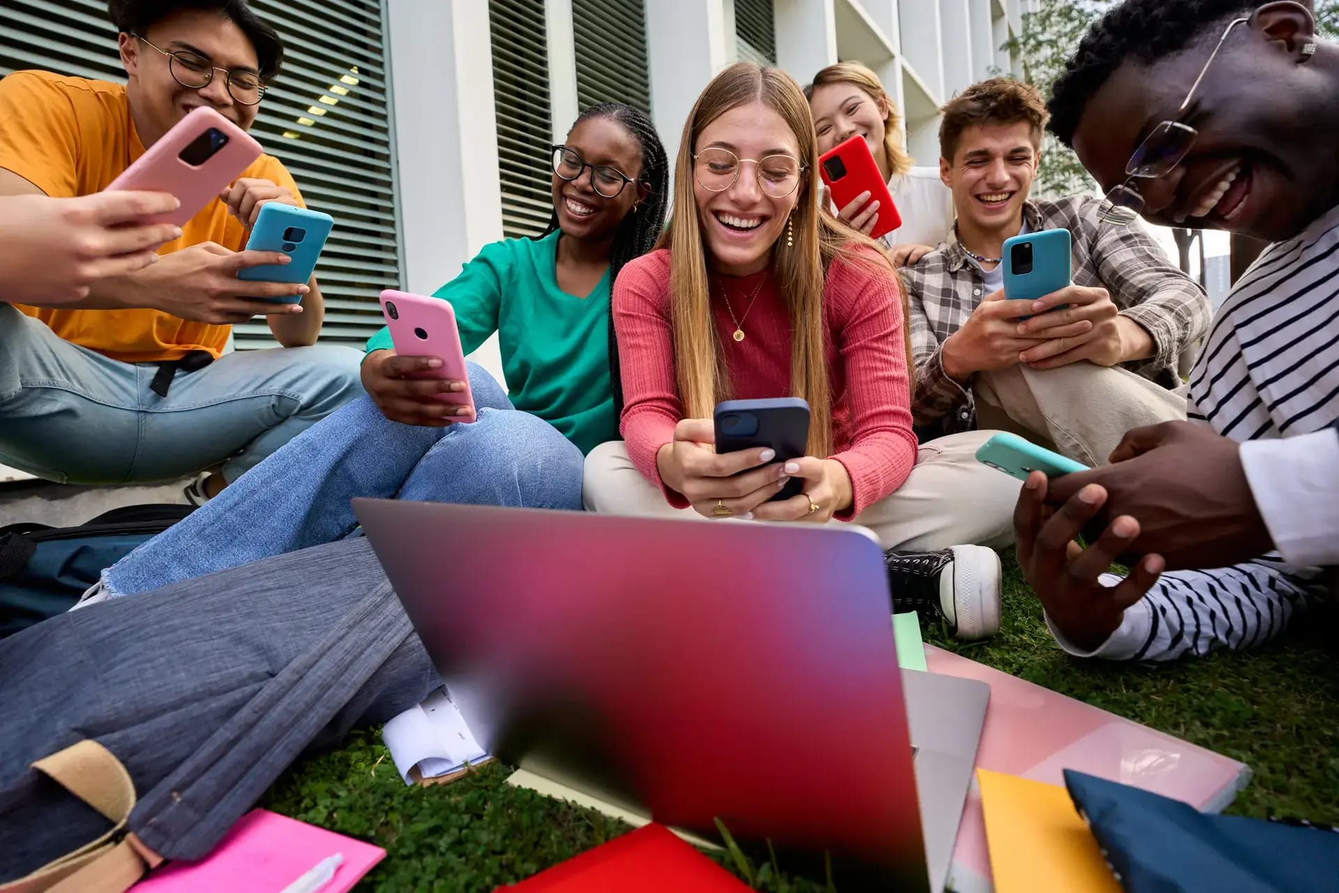 Individual managing their digital privacy settings